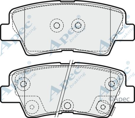 APEC BRAKING Jarrupala, levyjarru PAD1870